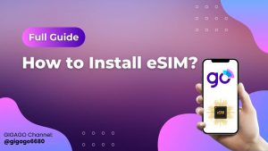 How to install Czech eSIM