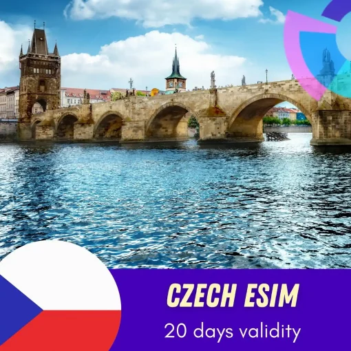 Czech eSIM 20 Days
