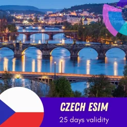 Czech eSIM 25 Days