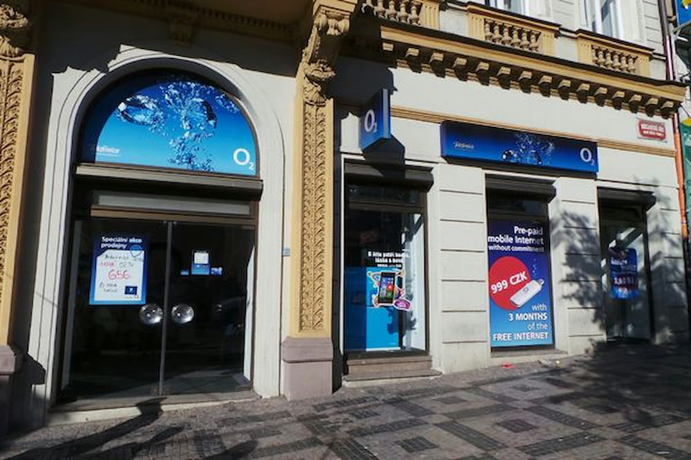 SIM Card in Prague - Operator Store